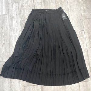 DKNY pleated maxi skirt